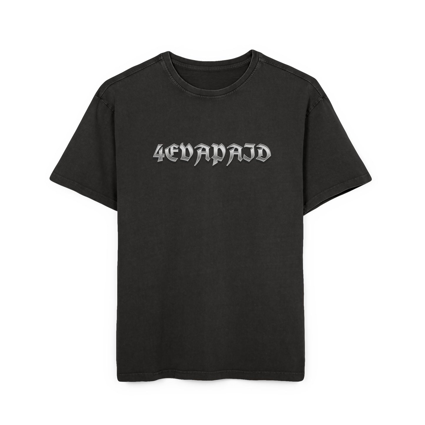 4EVAPAID Acid Washed Heavy Oversize Tee