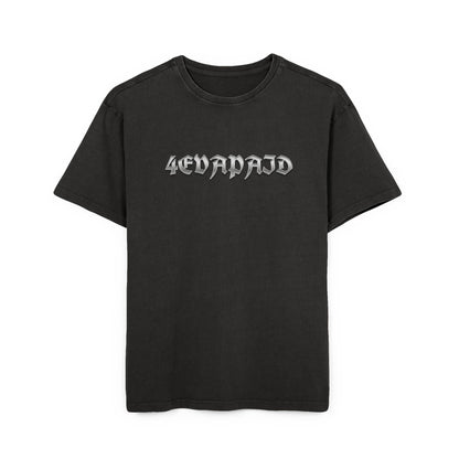 4EVAPAID Acid Washed Heavy Oversize Tee